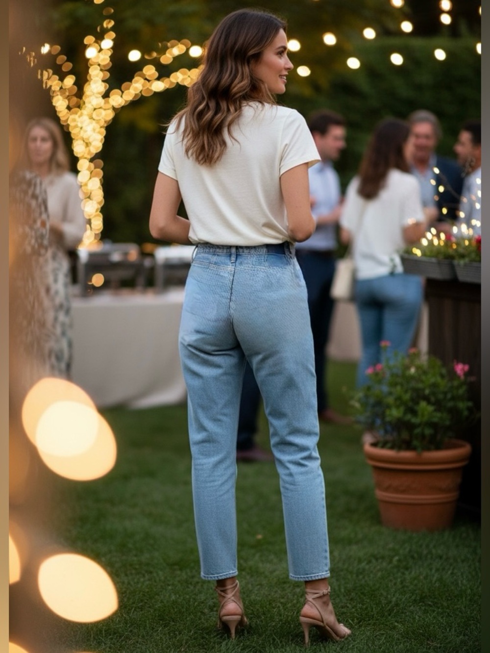MOTHER Superior The Pleated Popular Peg Straight-Leg Jeans in Wash Intoxicated - Picture 5 of 8